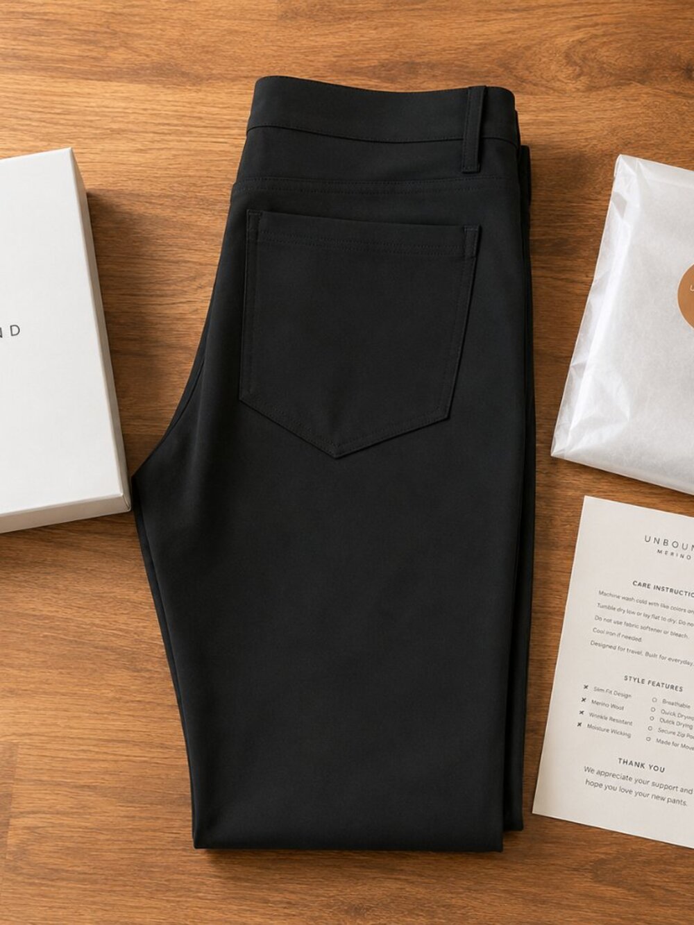 Unbound Merino Men's Slim Travel Pants